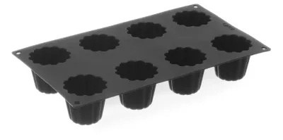 Silikonform Cannele Bordelais | Ø54×48 mm | Antihaft-Silikon Silikonform Cannele Bordelais | Ø54×48 mm | Antihaft-Silikon