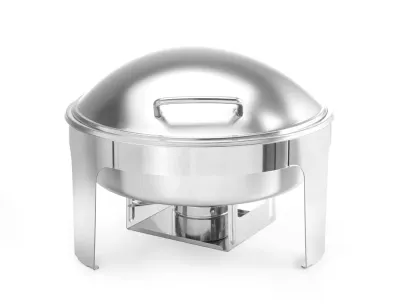 Rundes Chafing Dish, 6L, Edelstahl Rundes Chafing Dish, 6L, Edelstahl