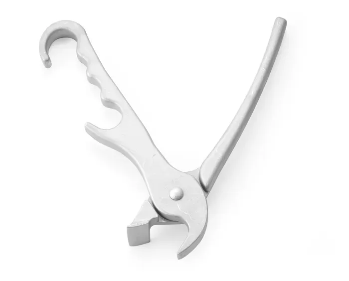 Pfannengreifer aus Aluminium