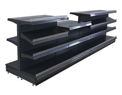 Verkaufstheke mit modularer Seitenwand Design Ladenshop GmbH