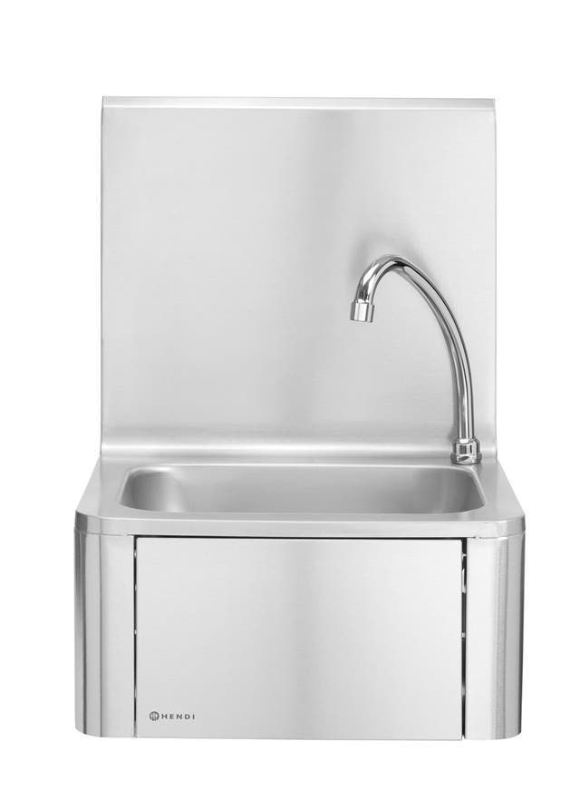 Handwaschbecken mit Kniebedienung