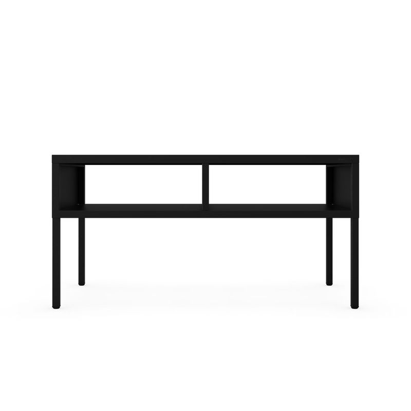Couchtisch MATTEO | 90 × 45 × 45 cm | Schwarz Couchtisch MATTEO | 90 × 45 × 45 cm | Schwarz