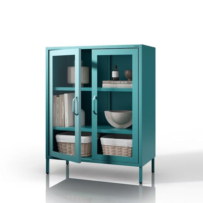 Glasvitrine GINA | 80 × 40 × 101,5 cm | verschiedene Farben