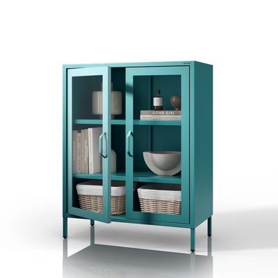 Glasvitrine GINA | 80 × 40 × 101,5 cm | verschiedene Farben