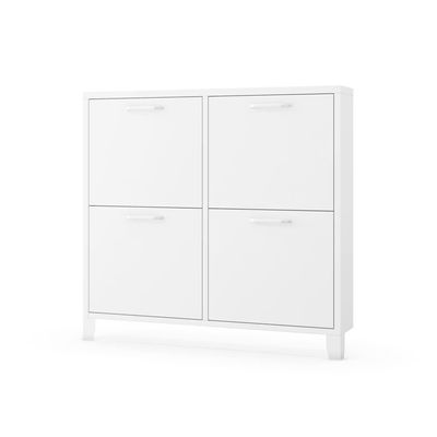 Schuhschrank schmal SHIRLEY | 960 x 900 x 170 mm | weiß
