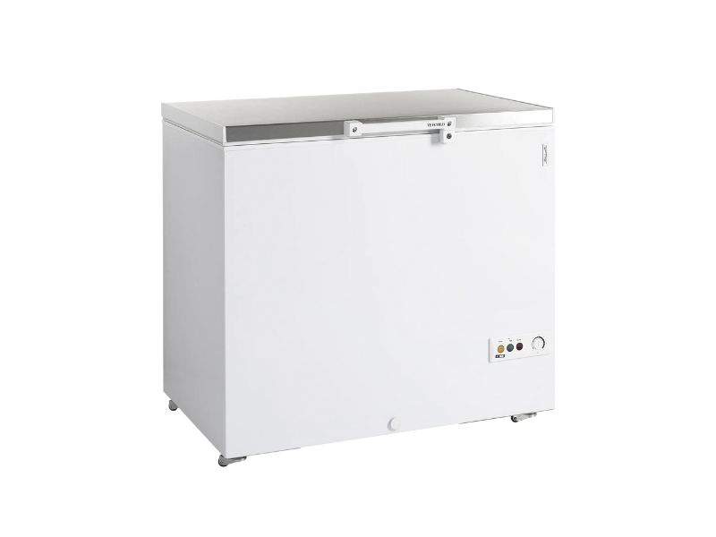 Eiscreme-Gefriertruhe mit Edelstahl-Deckel | 278 Liter | 984 × 700 × 945 mm