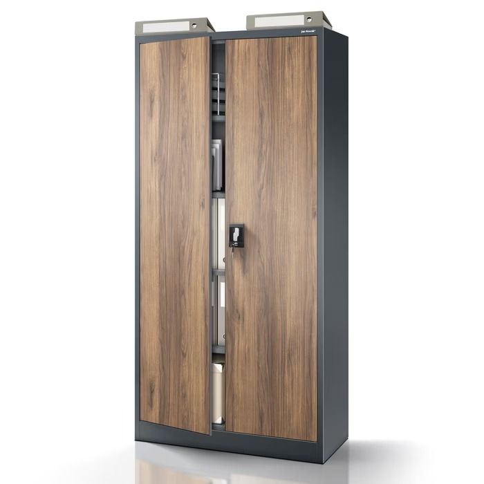 Abschließbarer Aktenschrank für Büro JAN H | 900 x 1950 x 400 mm | Verschiedene Farben Abschließbarer Aktenschrank für Büro JAN H | 900 x 1950 x 400 mm | Verschiedene Farben
