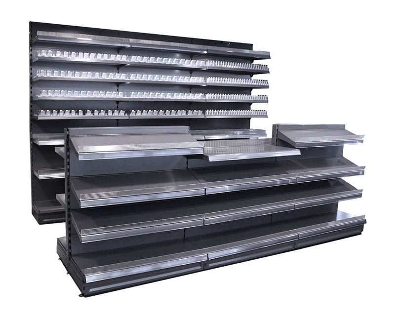 Zigarettenregal + Verkaufstheke | 3 Meter