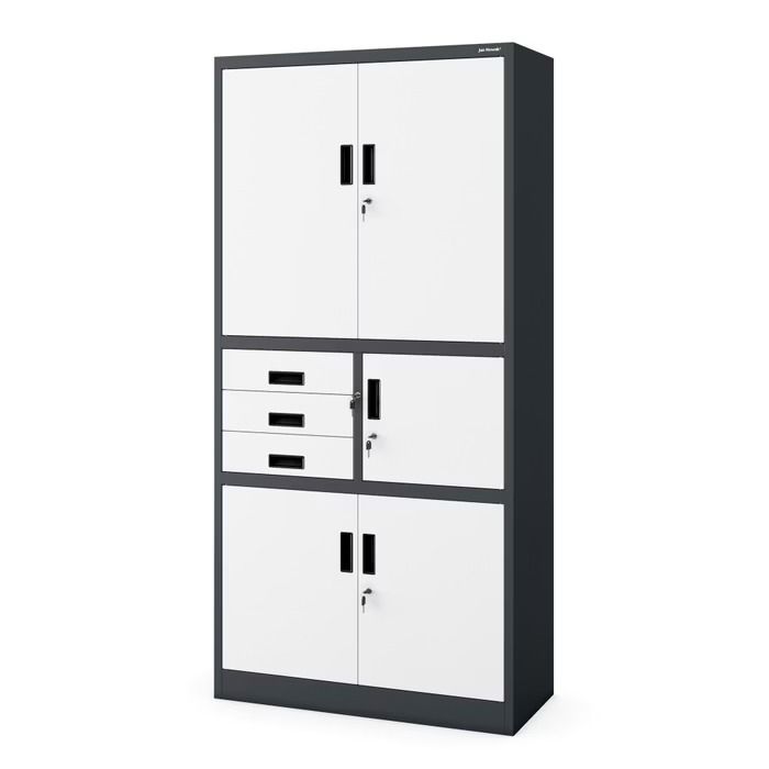 Aktenschrank mit Schubladen und Tresor FILIP II | 900 x 1850 x 400 mm