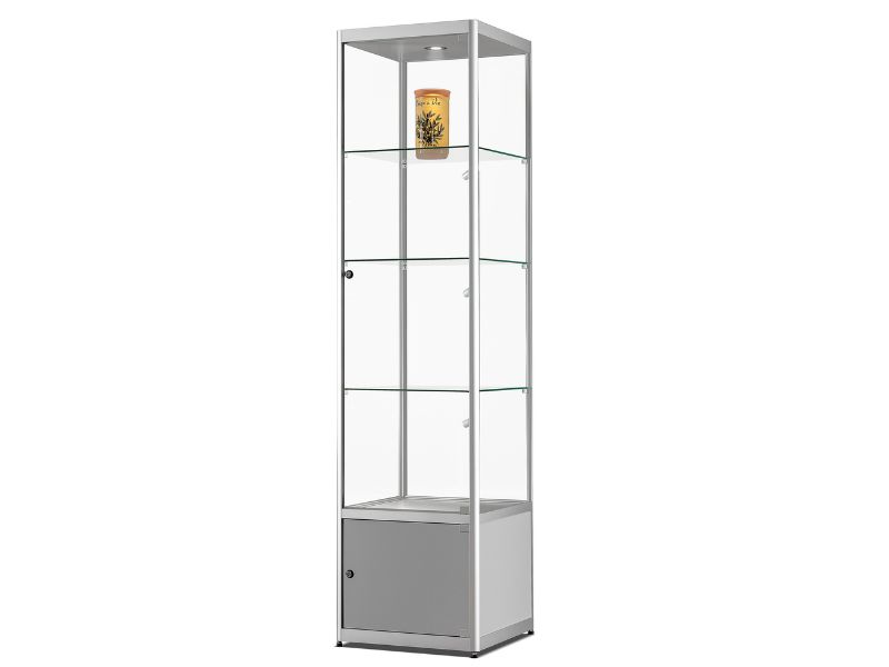 Verkaufsvitrine 115 500 Side light | 500x500x2000 mm