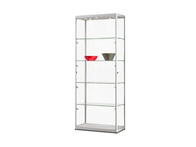 LED Glasvitrine SIDE LIGHT | 800 x 400 x 2000 mm