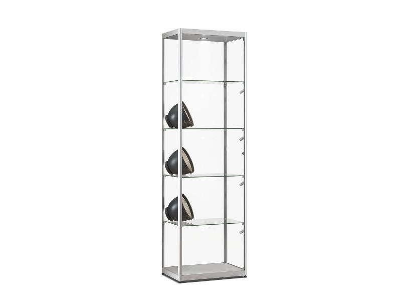 LED Glasvitrine SIDE LIGHT | 600 x 400 x 2000 mm