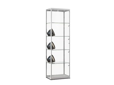 LED Glasvitrine SIDE LIGHT | 600 x 400 x 2000 mm