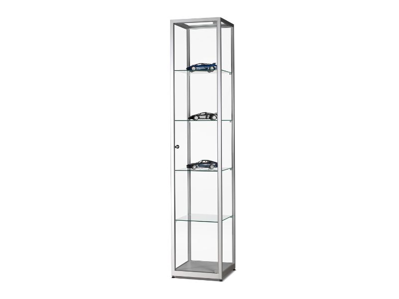 Glasvitrine WMS H Serie | 400x400x1984 mm