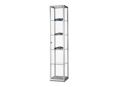 Glasvitrine WMS H Serie | 400x400x1984 mm