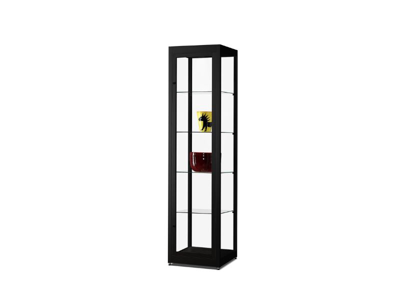 LED Glasvitrine V8 LIGHT | 400x400x2000 mm