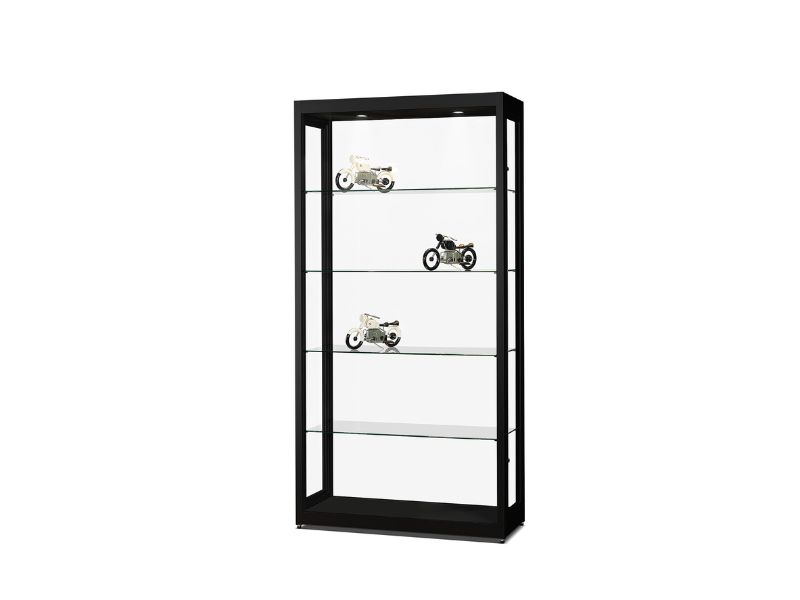 LED Glasvitrine V8 LIGHT | 400x400x2000 mm