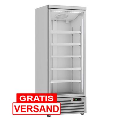 Getränkekühlschrank 1 Tür – 600 Liter, Silber