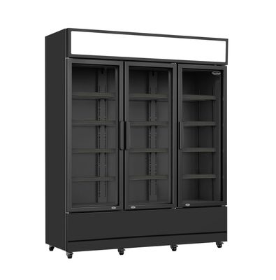 Getränkekühlschrank 3 Türen – 1065 Liter, Schwarz