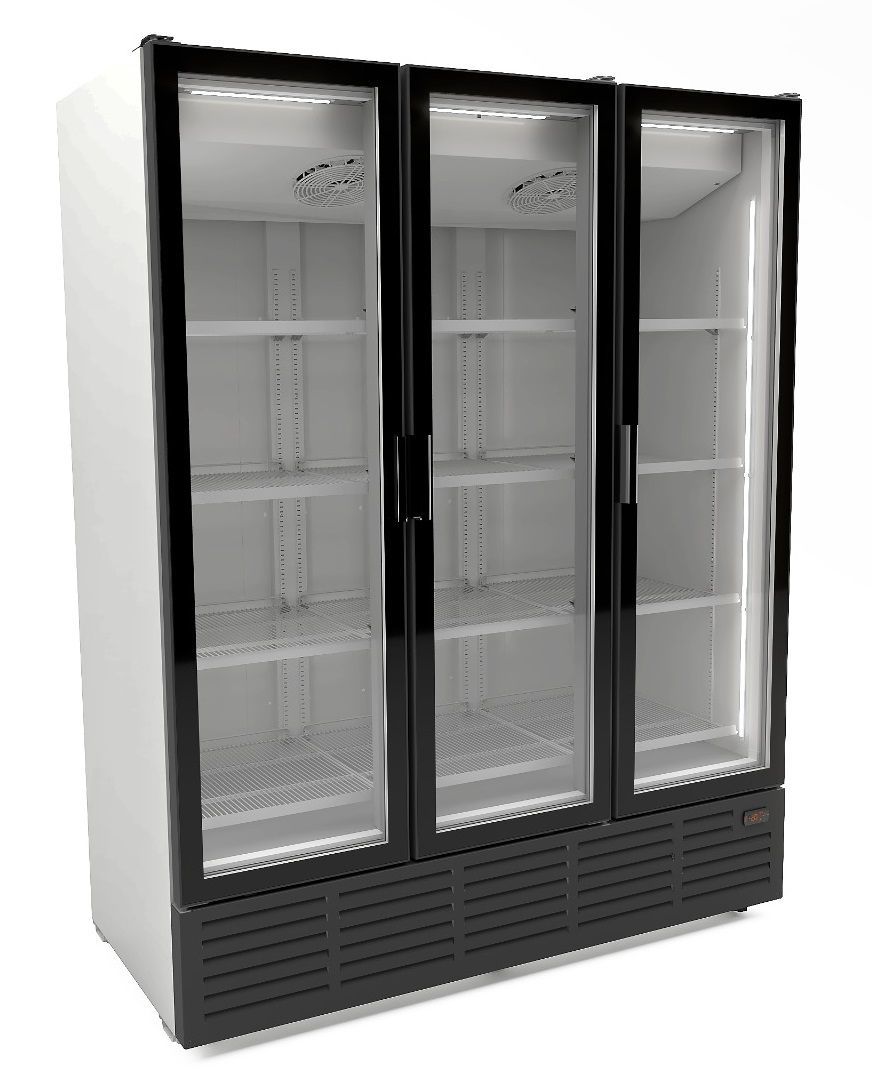 Kühlregal 3 Türen – 1560 Liter, Weiß Kühlregal 3 Türen – 1560 Liter, Weiß