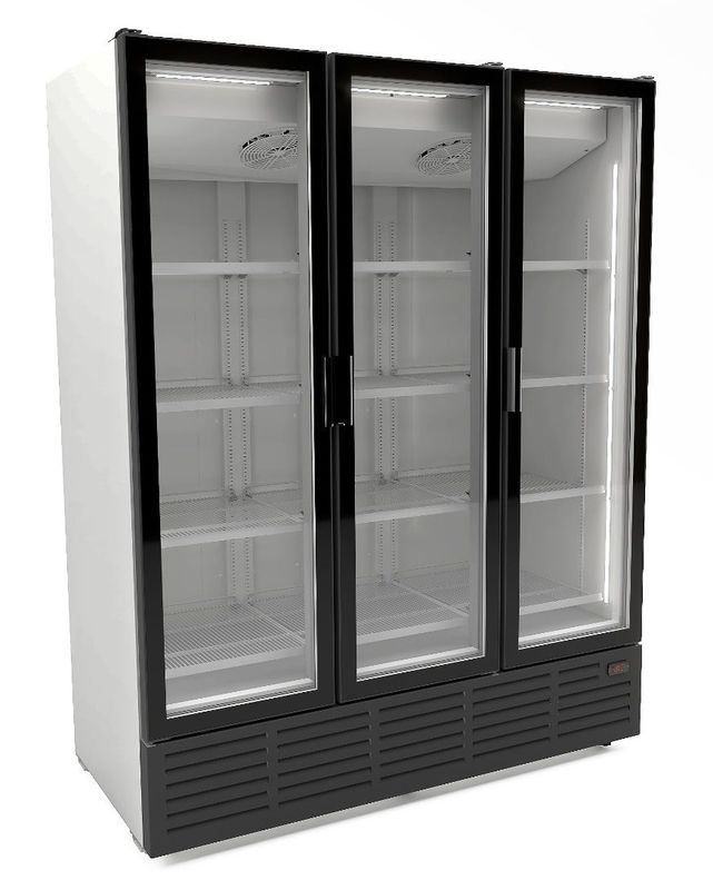 Kühlregal 3 Türen – 1560 Liter, Weiß