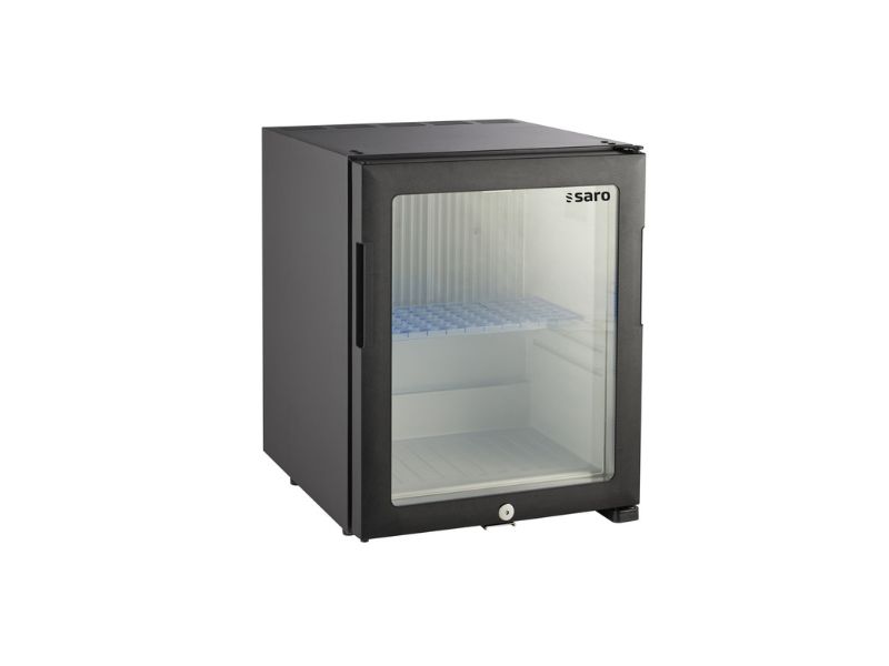 Minibar MB 30 UG 26 Liter mit abschließbarer Glastür | Saro