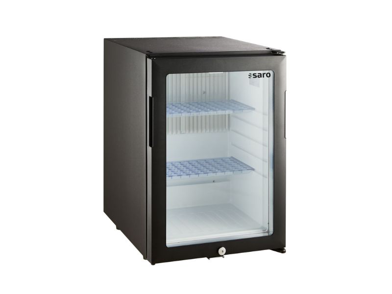 Minibar MB 40 UG 33 Liter mit abschließbarer Glastür | Saro