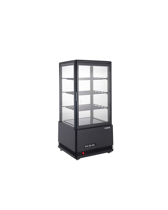 Kühlvitrine SC 80 AV 78 Liter mit LED-Beleuchtung | SARO Kühlvitrine SC 80 AV 78 Liter mit LED-Beleuchtung | SARO