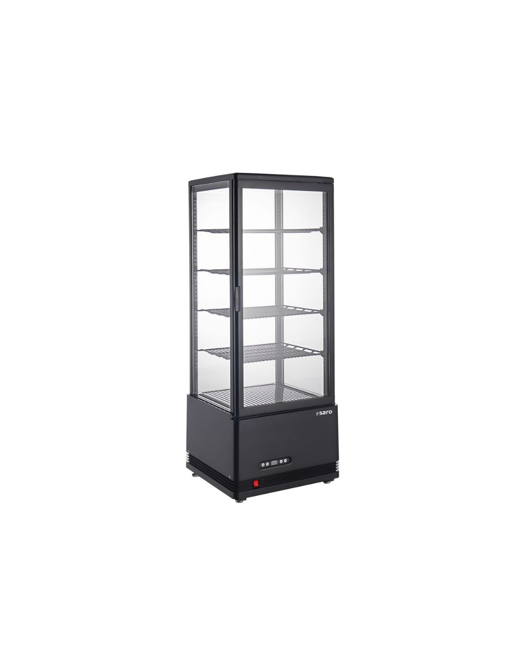 Kühlvitrine SC 80 AV 98 Liter mit LED-Beleuchtung | SARO Kühlvitrine SC 80 AV 98 Liter mit LED-Beleuchtung | SARO