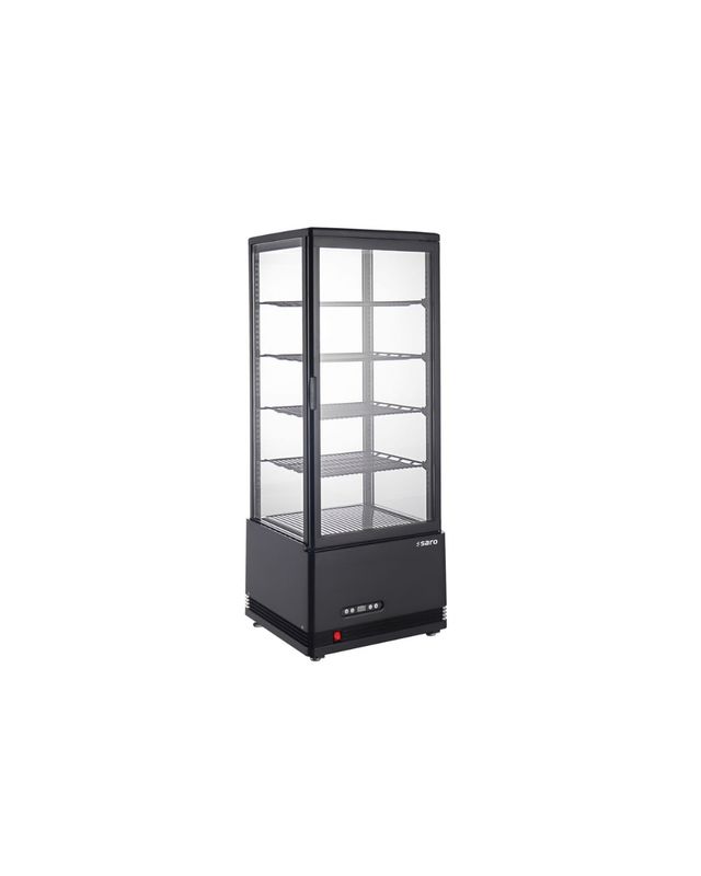 Kühlvitrine SC 80 AV 98 Liter mit LED-Beleuchtung | SARO Kühlvitrine SC 80 AV 98 Liter mit LED-Beleuchtung | SARO