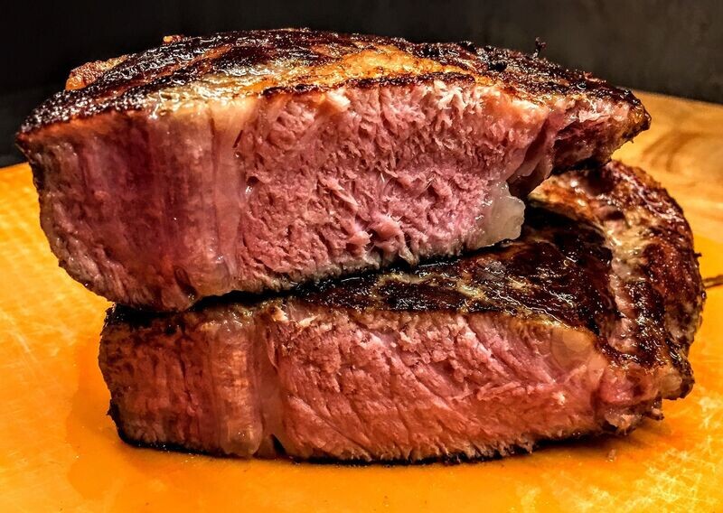 Rindersteak mariniert Rindersteak mariniert