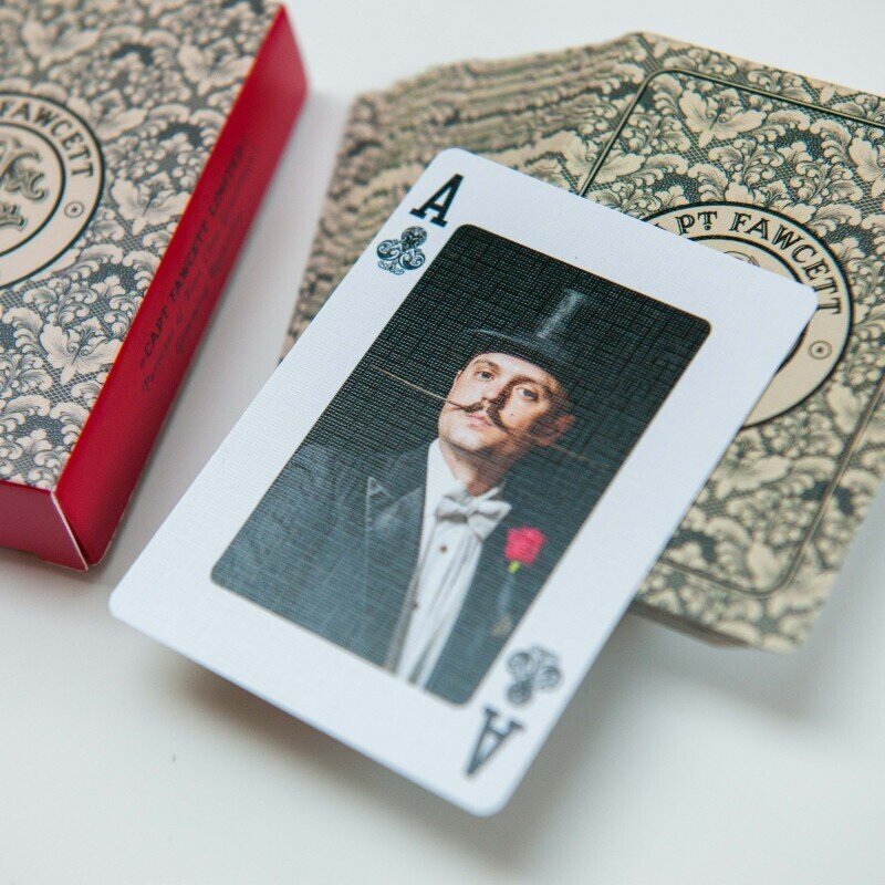 Beardy &amp; Moustache playing cards
