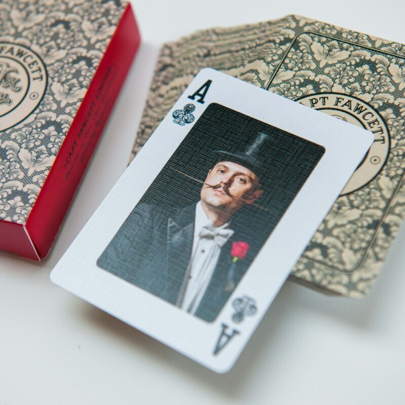 Beardy & Moustache playing cards