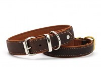 Maul Halsband Klassic Premium Soft braun / cognac silber