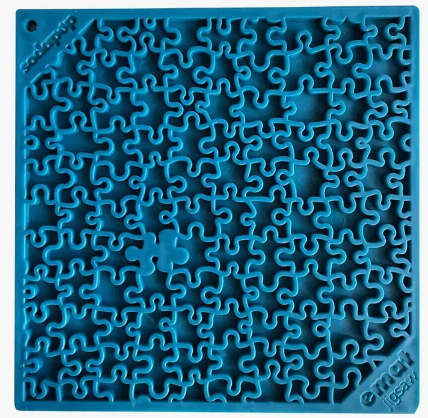 Soda Pup Schleckmatte Puzzle blau