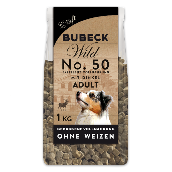 Bubeck Trockenfutter weizenfrei Wildfleisch No 50