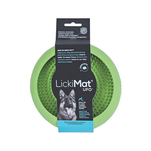 LickiMat Schleckmatte Ufo light greeen