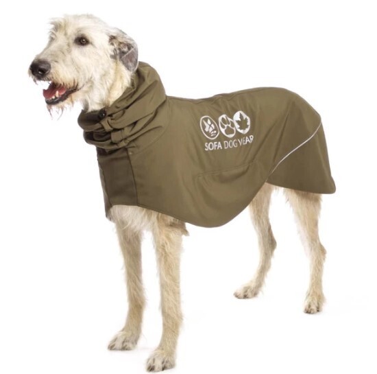 Sofa Dog Wear Manuel Vol 3 Softshell Mantel khaki