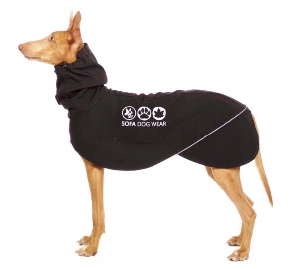 Sofa Dog Wear Manuel Vol 3 Softshell Mantelschwarz