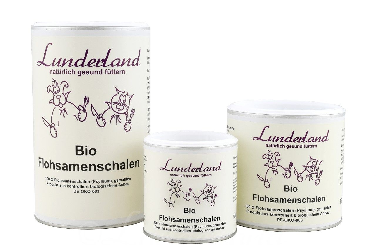 Lunderland Bio-Flohsamenschalen 150g