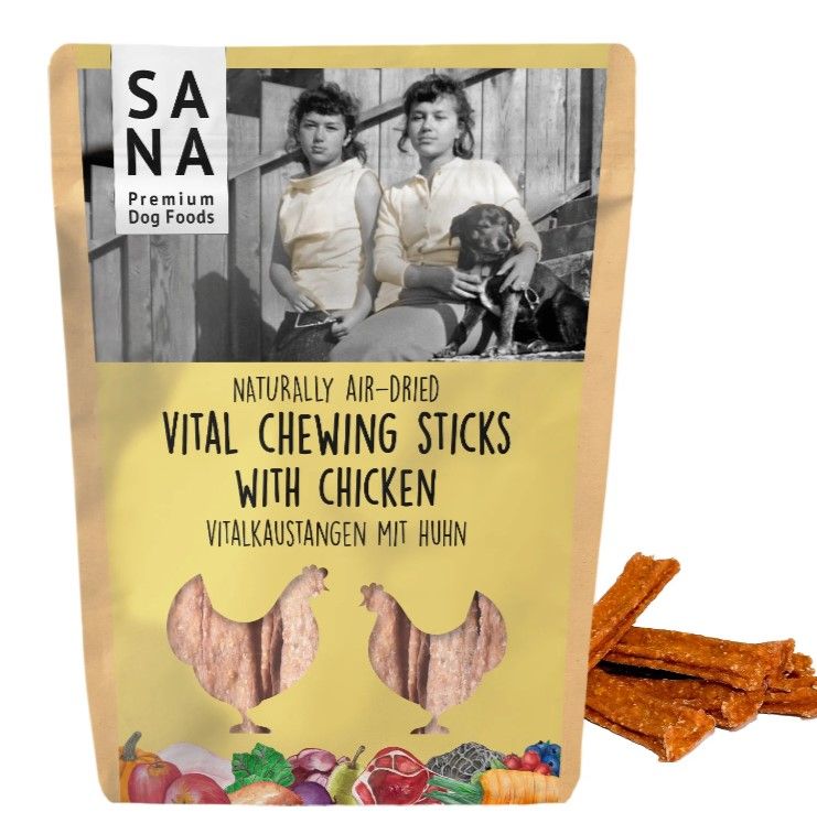Sana Vitalkaustange Hähnchen Hanf Joghurt 150g