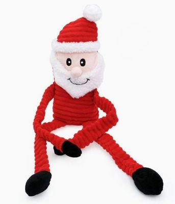 Zippy Hundespielzeug Weihnachten Crinkle Weihnachtsmann