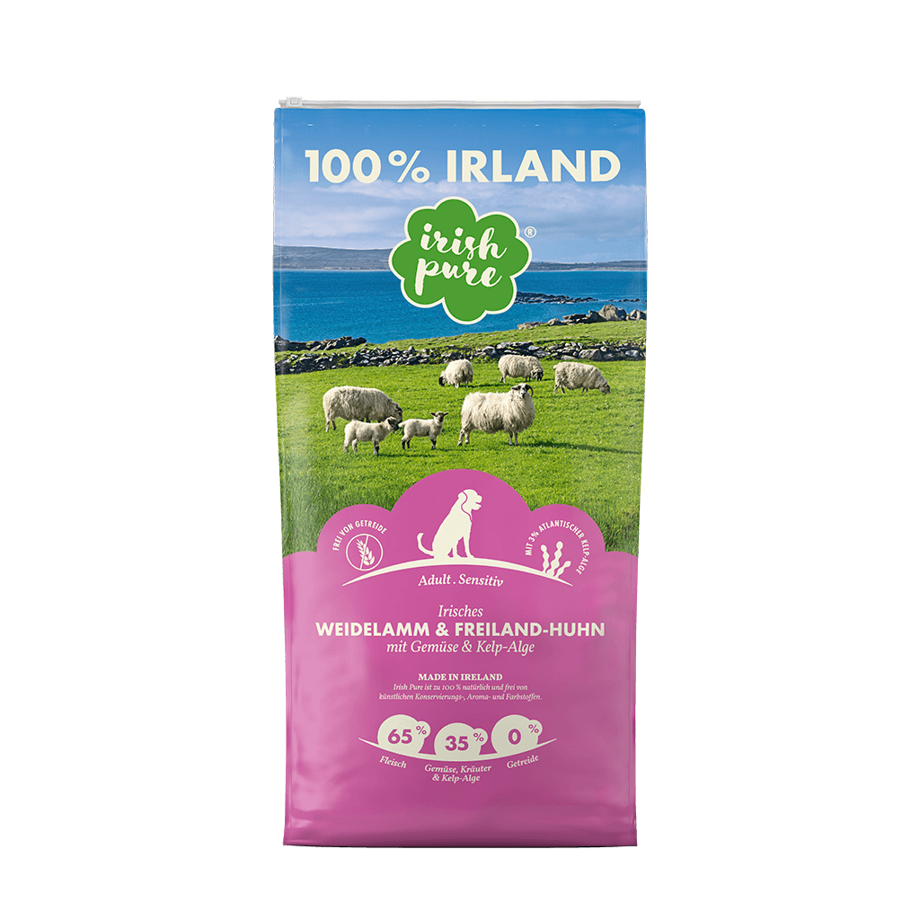 Irish Pure ADULT Weidelamm & Freiland Huhn