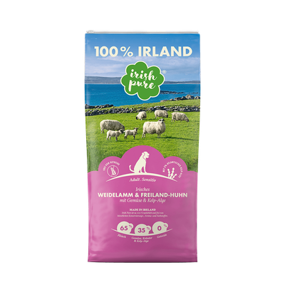 Irish Pure ADULT Weidelamm & Freiland Huhn