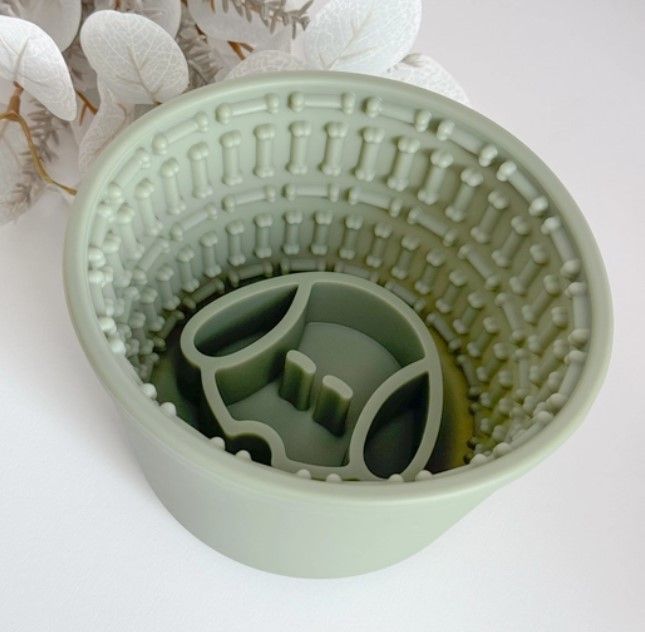 Slow Feeder  Slow Bowl Pot "salbei"