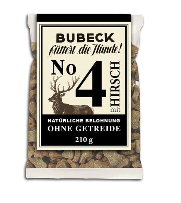 Bubeck Hundekeks  No. 4 Hirsch
