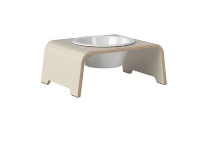 DOGBAR SINGLE M -small Cashmere greymit Porcellan