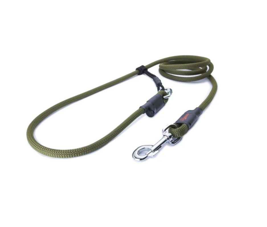 Tamer Hundeleine Easy Long stufenlos verstellbar 3m 11mm "Khaki"