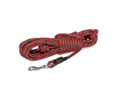 Tamer Hundeleine Schleppleine 10m 9mm "rot"