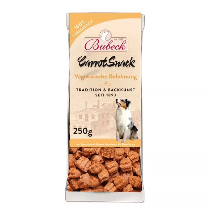 Bubeck Hundekeks  Carrot Snack 250g